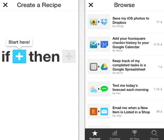 Le 10 azioni di IFTTT che amo di più 1 IFTTT app