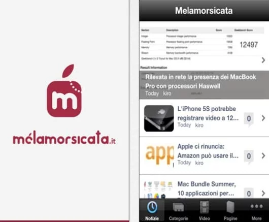 L'app Melamorsicata per iOS è tra noi 1 Melamorsicata app