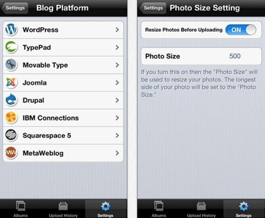 PUPS, l'app che permette di preparare le immagini per i post nei blog 1 PUPS