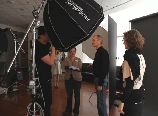 servizio fotografico Steve Jobs