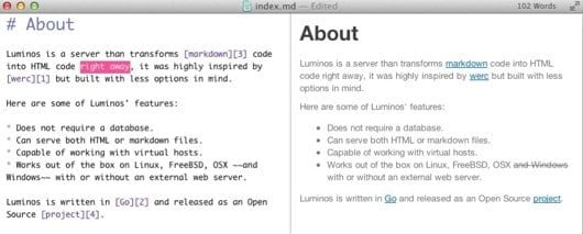 markdown