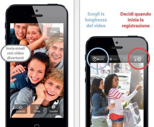 Autoscatto Video, un’app per far partire una registrazione video con il conto alla rovescia 1 Autoscatto Video