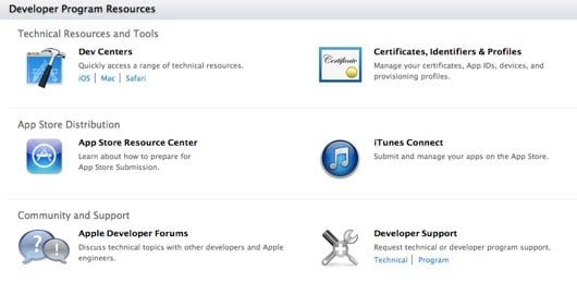Il sito per gli sviluppatori di Apple ora è completamente operativo 1 Member Center Apple