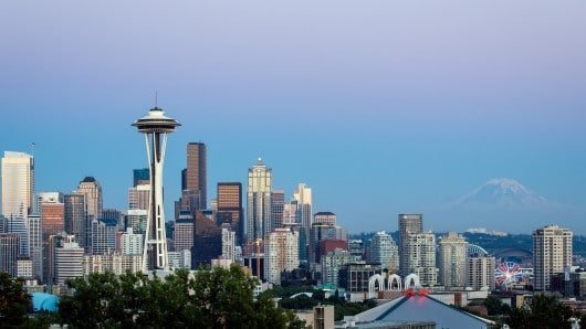 Mt Rainier from Kerry Park