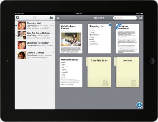 Quip, per creare documenti on line ed accedervi anche da iOS 1 Quip