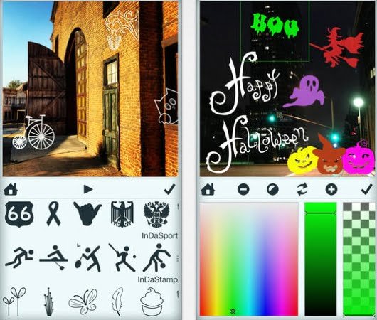 InDaFrame, un'app per iPhone e iPad per inserire elementi minimali nelle foto 1 InDaFrame