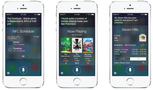Siri iOS 7