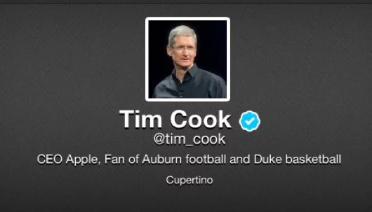 Tim Cook è su Twitter 1 Tim_Cook_Twitter