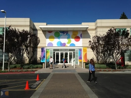 Il campus di Apple si veste per il Keynote di questa sera 1 campus Keynote 09.13