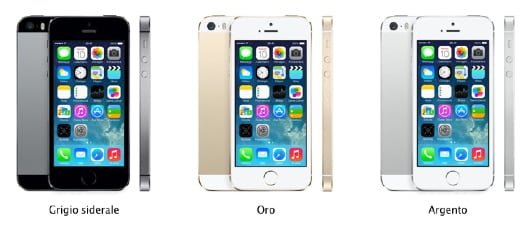 colori iPhone 5S