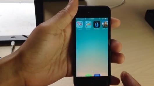 iOS 7 cartella nella cartella