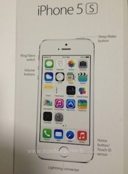 iPhone 5S manuale