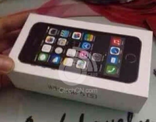 presunta scatola iPhone 5S