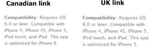 riferimenti iPhone 6