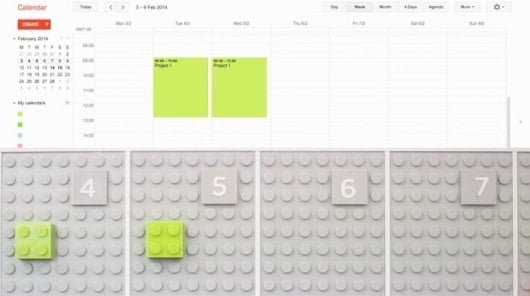 Lego Calendar