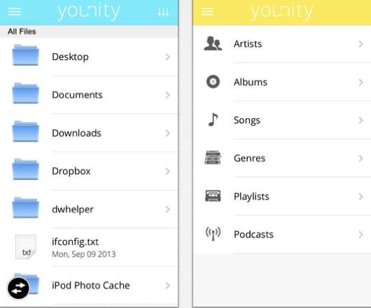 Younity, l'app per avere i propri file ovunque e condividerli con gli altri 1 Younity