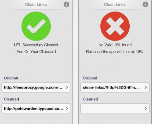 Clean Links