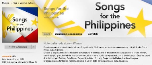 Songs for the Philippines