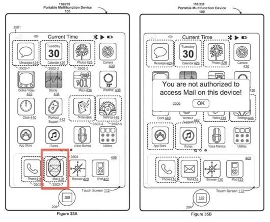 brevetto evoluzione touch ID