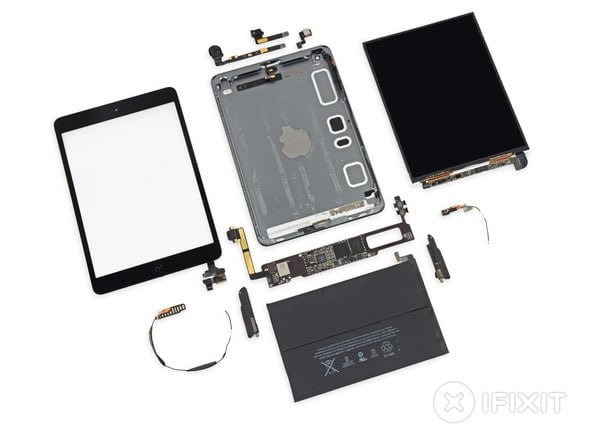 iPad Mini Retina smontato