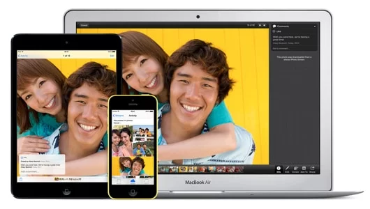 Alzato da 10.000 a 25.000 il limite di foto condivisibili nello streaming di iCloud 1 streaming iCloud