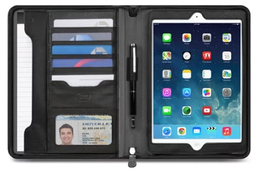 CEO Folio, l'organizer porta iPad per appunti e lavoro 1 CEO Folio