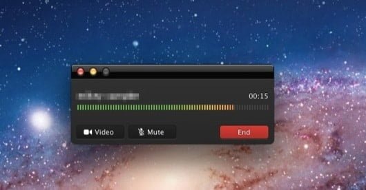 FaceTime audio 10.9.2