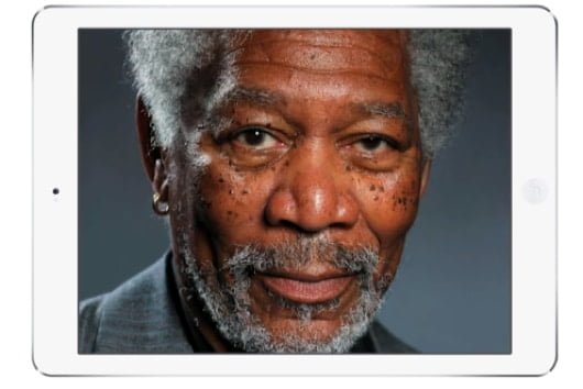 Margan Freeman iPad