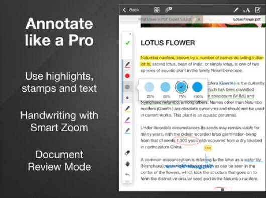 PDF Expert 5, un'app per iPad per modificare i PDF 1 PDF Expert 5