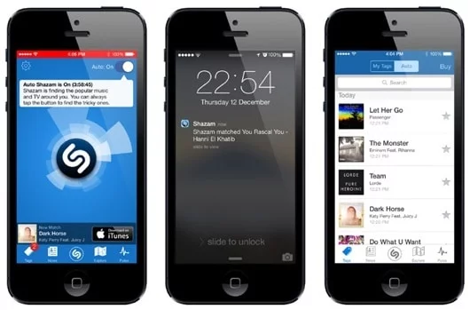 Shazam ora ha la scansione automatica dei brani 1 Shazam Auto