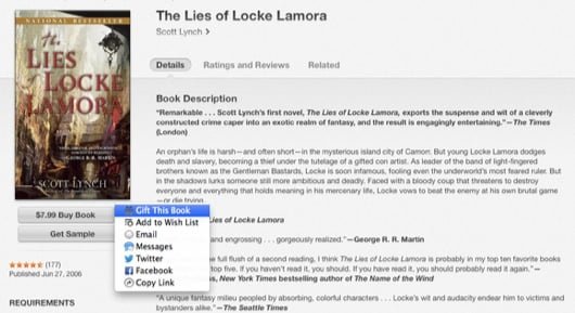 iBookstore regalo libri