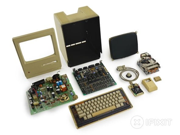 Macintosh smontato