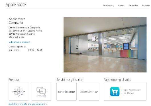 Apple applica la grafica flat per le schede degli Apple Store 1 Apple Store in line