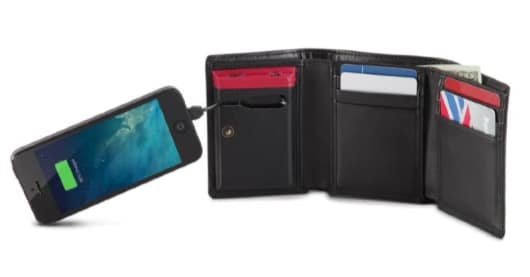Smartphone Charging Wallet, il portafogli con batteria integrata 1 Smartphone Charging Wallet