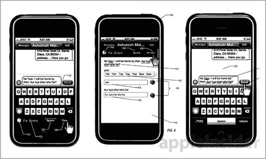 Apple brevetta il sistema di autocorrezione di iOS 1 brevetto autocorrezione iOS