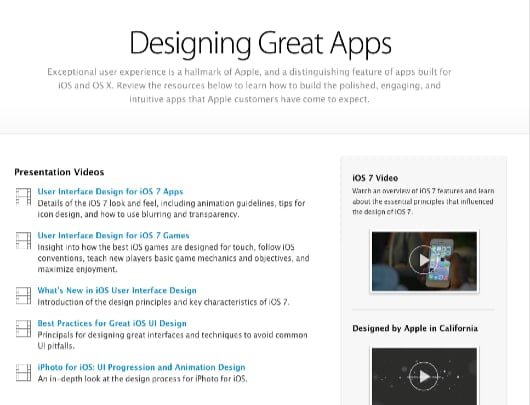 Fai app brutte? Apple ti dà qualche dritta 1 consigli app Apple