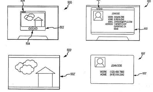 Apple brevetta l'interfaccia utente che si modifica in base alla posizione dell'utente 1 interfaccia grafica mutevole