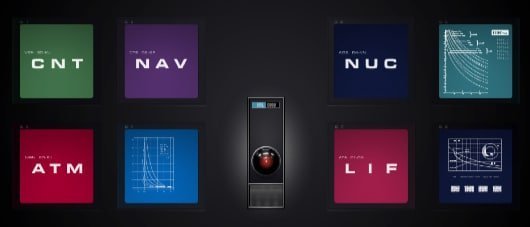 salvaschermo HAL 9000