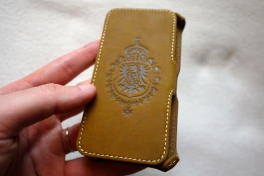 Custodia pelle Nabuk iPhone04