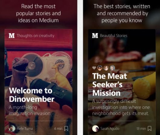 Medium app