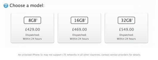 iPhone 5C 8 GB