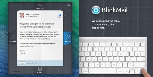 BlinkMail, l'app per rispondere velocemente alle email 1 BlinkMail