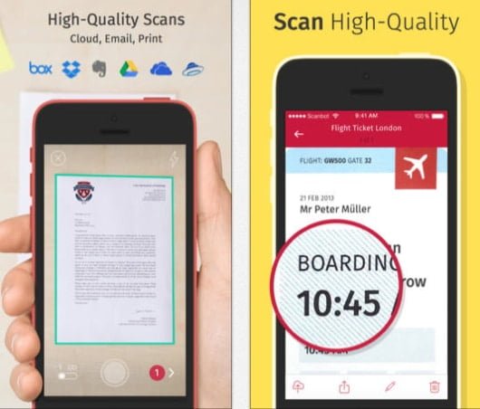 Scanbot, un'ottima app per scansionare i documenti 1 Scanbot