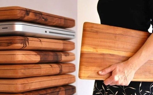 Un MacBook tutto di legno 1 Un MacBook legno