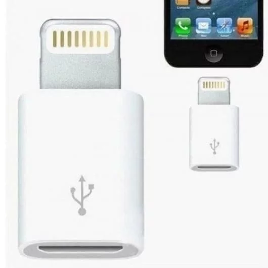 Un adattatore Lightning da 3 € e funziona, provato io 1 adattatore Lightning