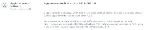 aggiornamento sicurezza 2014-002
