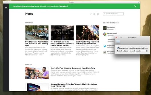 Feedly Mac
