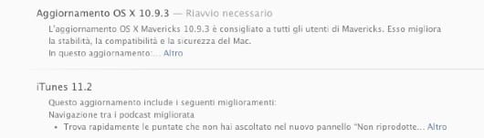 OS X 10.9.3 e iTunes 11.2
