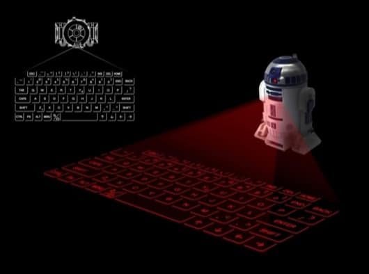 R2-D2 diventa una tastiera laser 1 R2 D2 infrarossi
