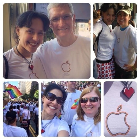 Apple ha partecipato al LGBT Pride Parade di San Francisco 2 Apple Pride